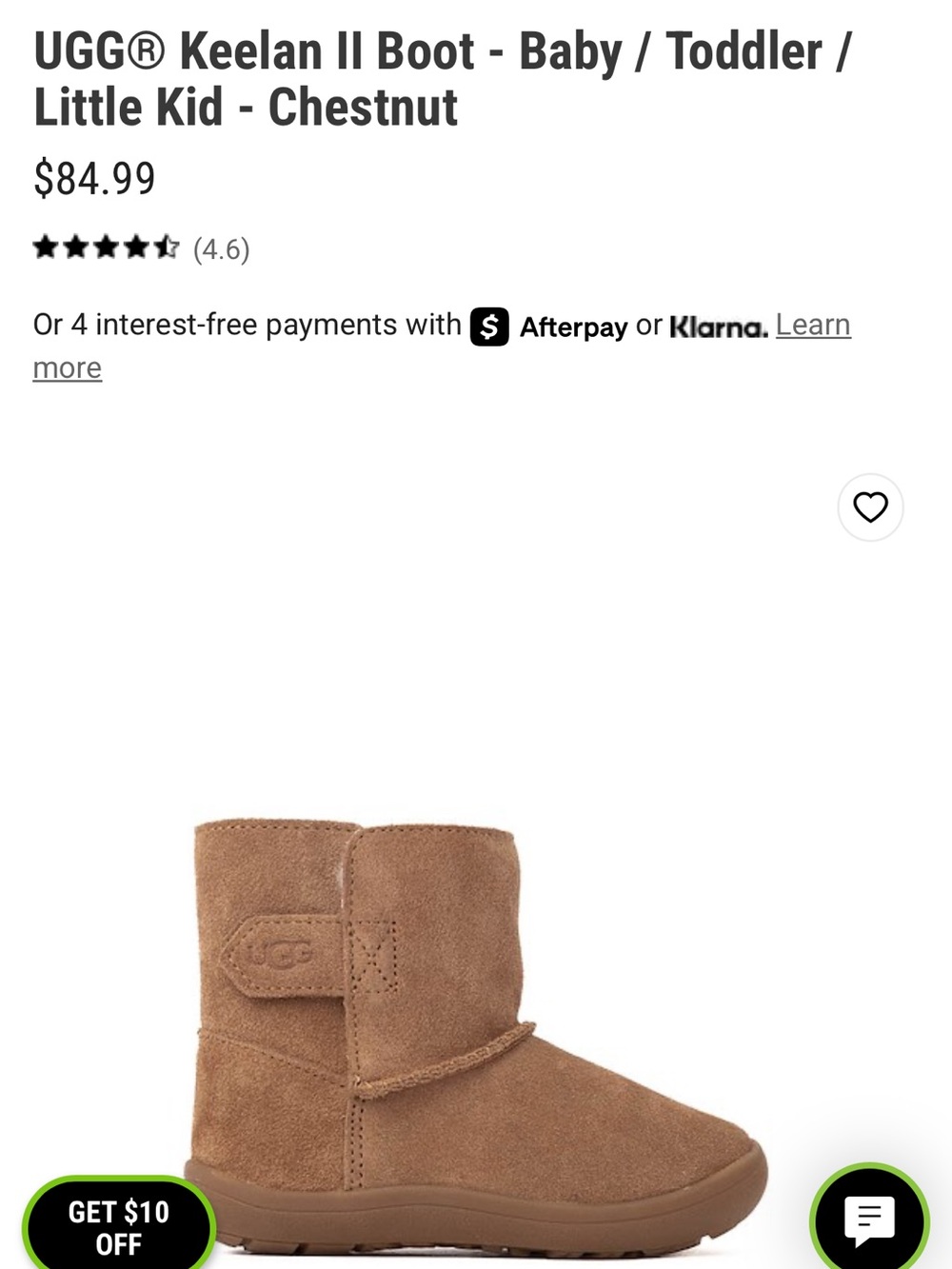 UGG Keelan boot EUC